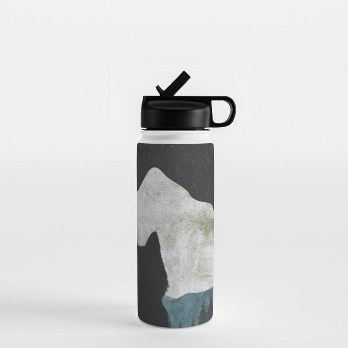 Black Cat 2 Water Bottle Gallery Image 1