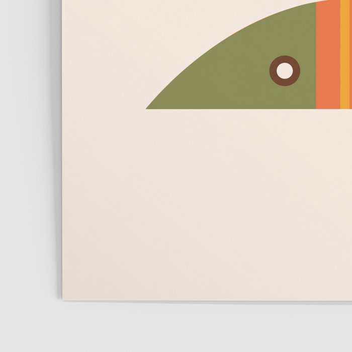 Geometrical Fish Poster Gallery Image 3