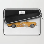 Old Yellow surf car Laptop Sleeve Gallery Image 2