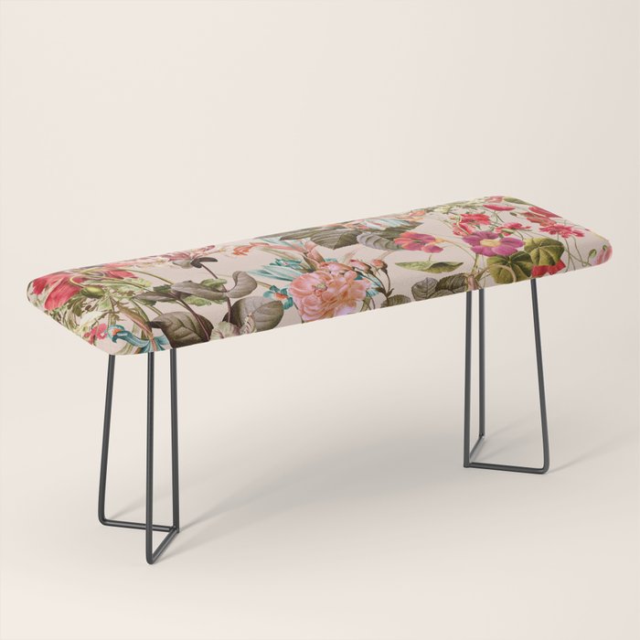 Vintage Summer Garden Bench Gallery Image 1