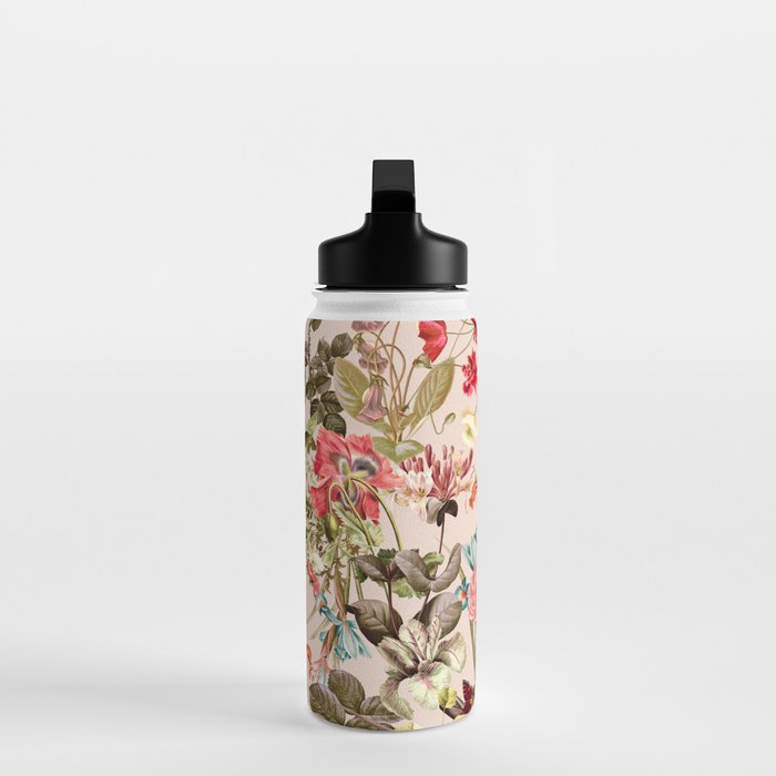 Vintage Summer Garden Water Bottle Gallery Image 3