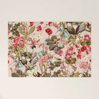 Vintage Summer Garden Welcome Mat Gallery Image 1