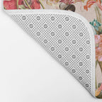 Vintage Summer Garden Bath Mat Gallery Image 2