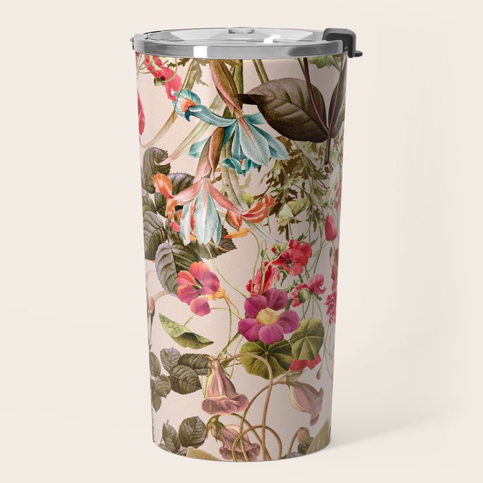 Vintage Summer Garden Travel Mug Gallery Image 2