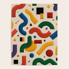Eclectic Revival Autumn Geometry Poster Gallery Image 4