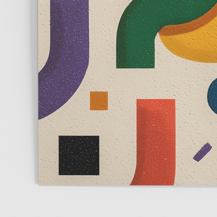 Eclectic Revival Autumn Geometry Poster Gallery Image 3