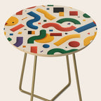 Eclectic Revival Autumn Geometry Side Table Gallery Image 2
