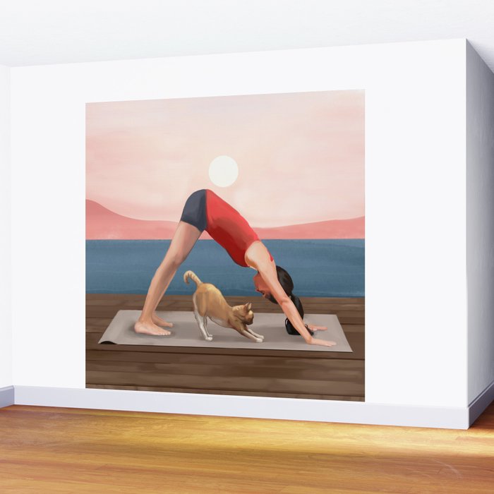 Harmony at Dawn Wall Mural Gallery Image 2