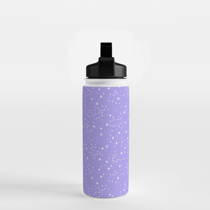 Purple Constellations Water Bottle Gallery Image 2