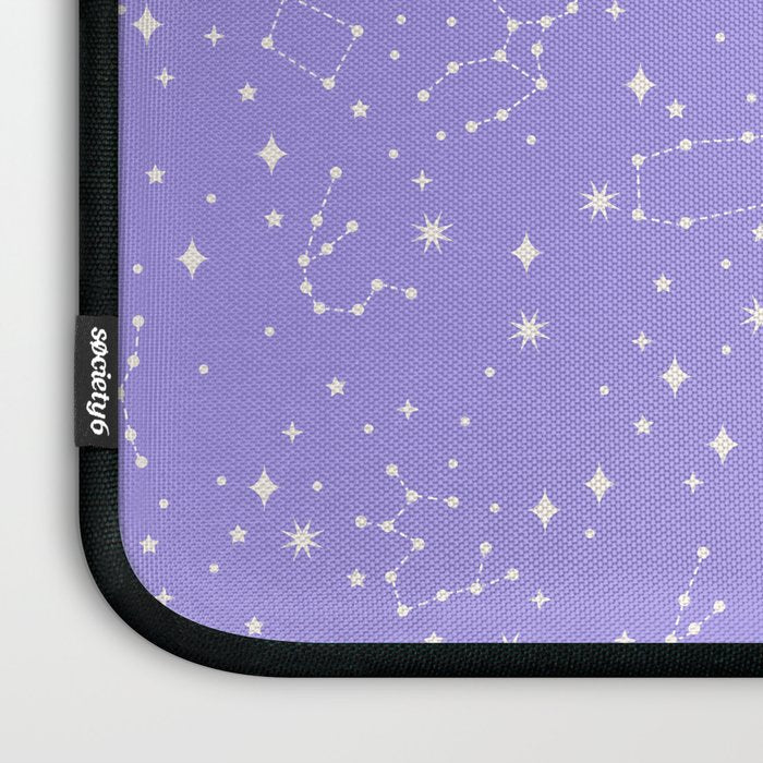 Purple Constellations Laptop Sleeve Gallery Image 3