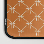 Bows & Ribbons Pattern XV Orange Laptop Sleeve Gallery Image 3