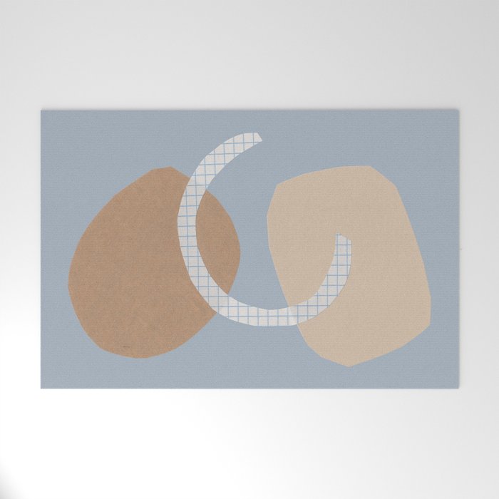 Three Shapes #2 Welcome Mat Gallery Image 1
