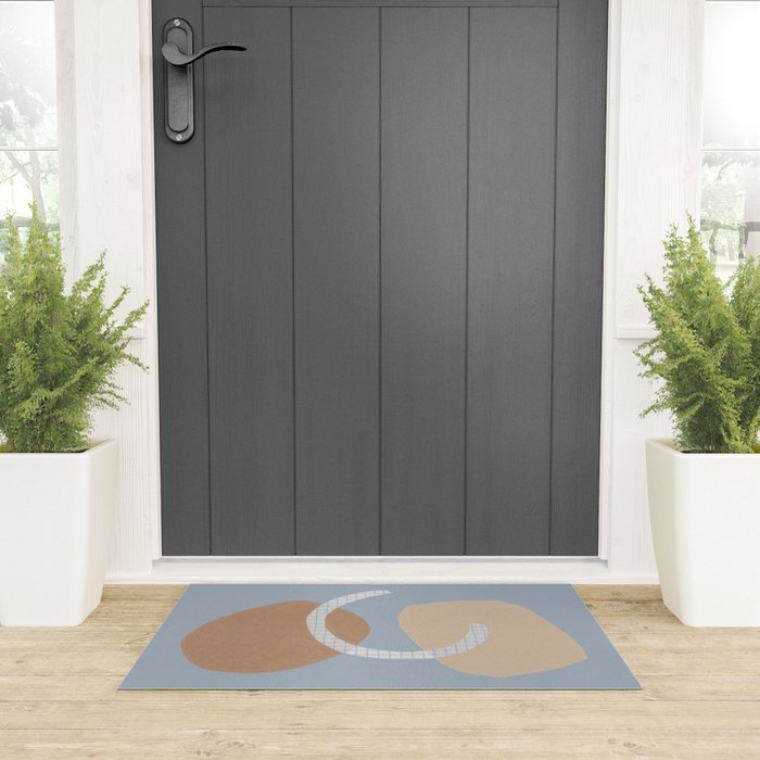 Three Shapes #2 Welcome Mat Gallery Image 3