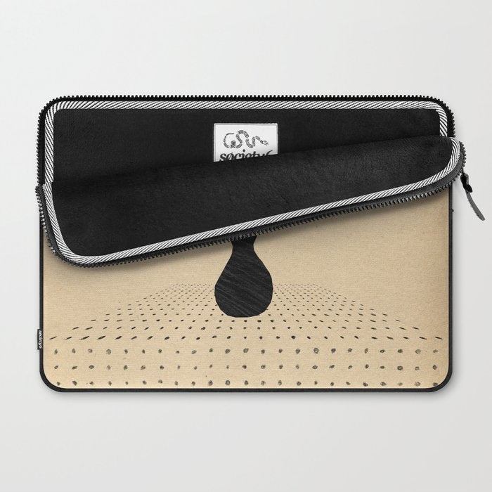 Minimal plant in the vase Laptop Sleeve Gallery Image 2