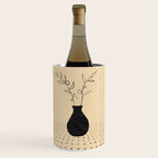 Minimal plant in the vase Wine Chiller Gallery Image 1
