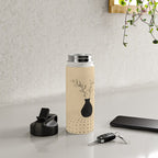 Minimal plant in the vase Water Bottle Gallery Image 4
