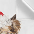 Christmas Highland Cow Wall Tapestry Gallery Image 3