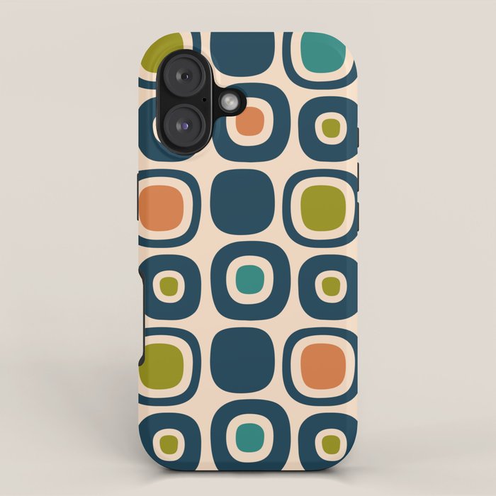 Mid Century Modern Scandinavian Abstract 322 iPhone Case Gallery Image 1