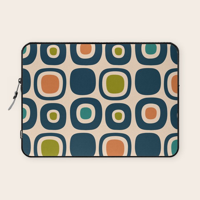 Mid Century Modern Scandinavian Abstract 322 Laptop Sleeve Gallery Image 1