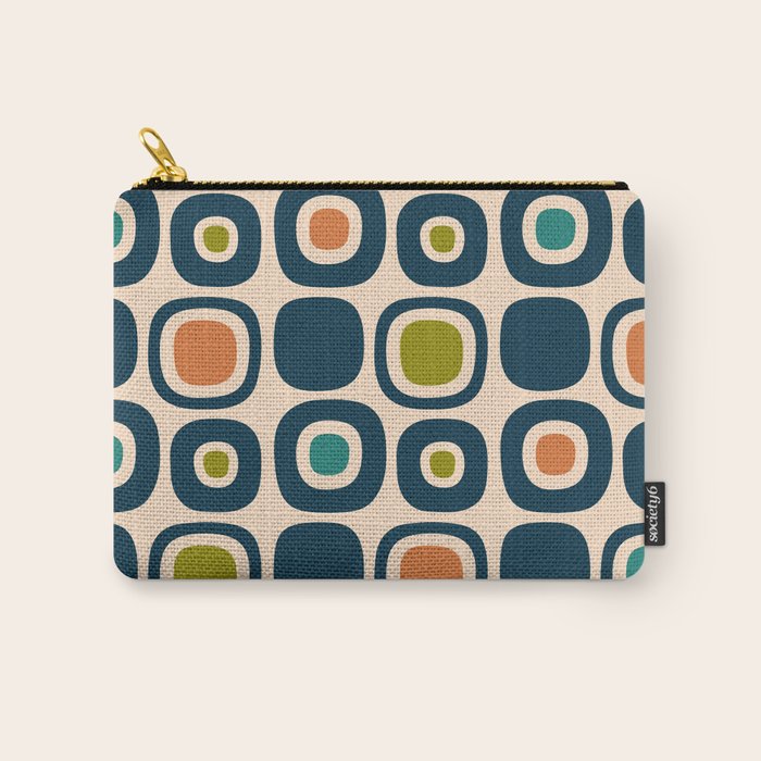 Mid Century Modern Scandinavian Abstract 322 Carry All Pouch Gallery Image 1