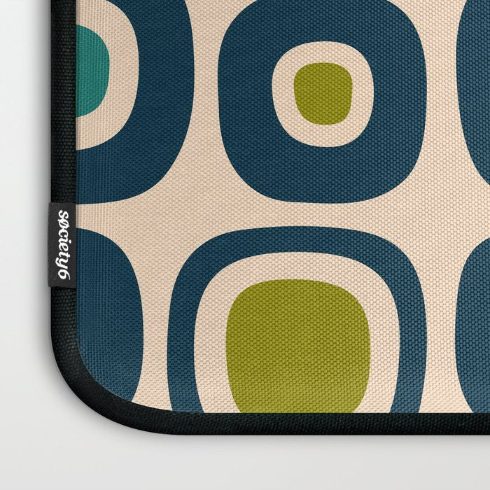Mid Century Modern Scandinavian Abstract 322 Laptop Sleeve Gallery Image 3
