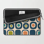 Mid Century Modern Scandinavian Abstract 322 Laptop Sleeve Gallery Image 2