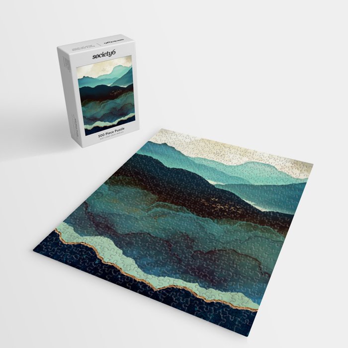 Indigo Mountains Jigsaw Puzzle Gallery Image 2