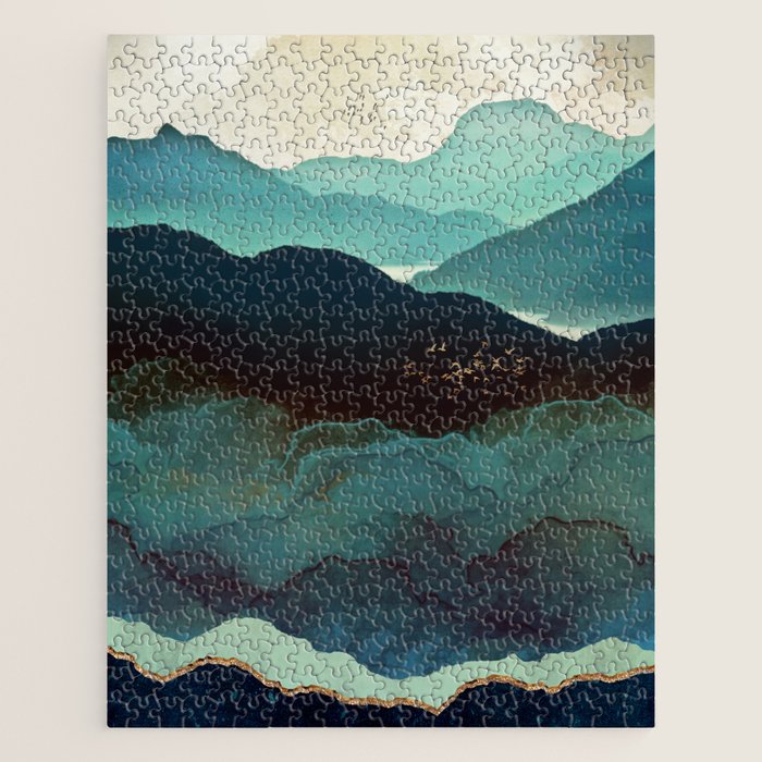 Indigo Mountains Jigsaw Puzzle Gallery Image 1