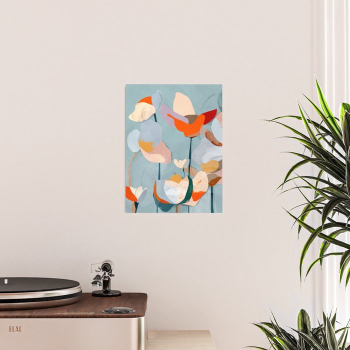 Layered Bloom Poster Gallery Image 2