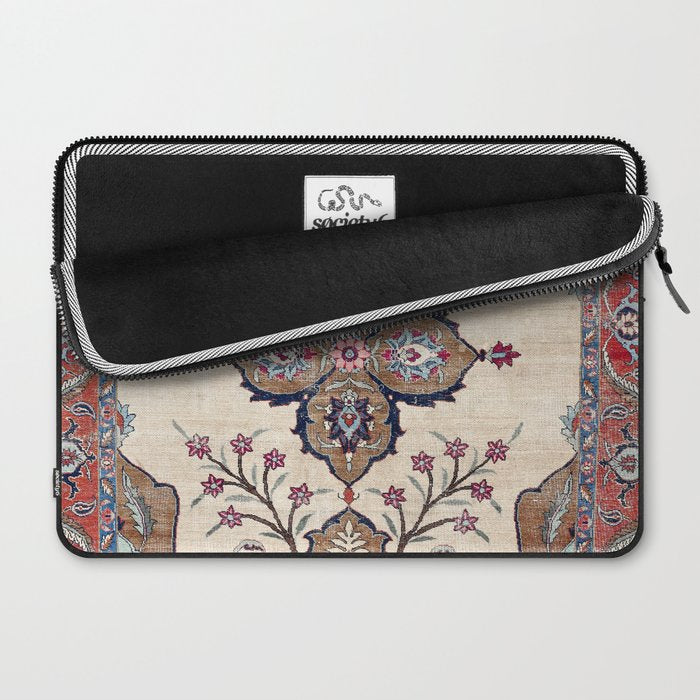 Khoy  Antique Azerbaijan Persian Rug Print Laptop Sleeve Gallery Image 2