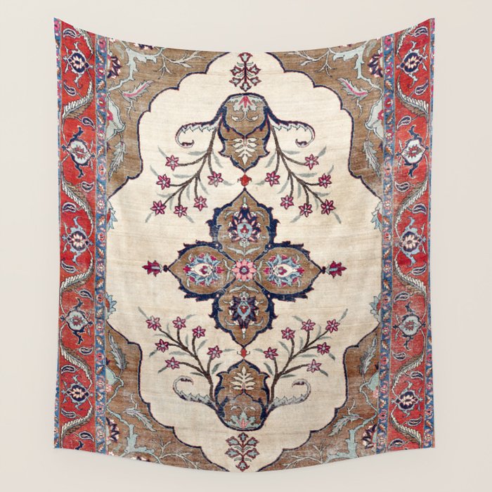 Khoy  Antique Azerbaijan Persian Rug Print Wall Tapestry Gallery Image 4