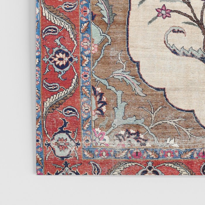 Khoy  Antique Azerbaijan Persian Rug Print Poster Gallery Image 3
