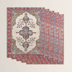 Khoy  Antique Azerbaijan Persian Rug Print Wrapping Paper Gallery Image 3