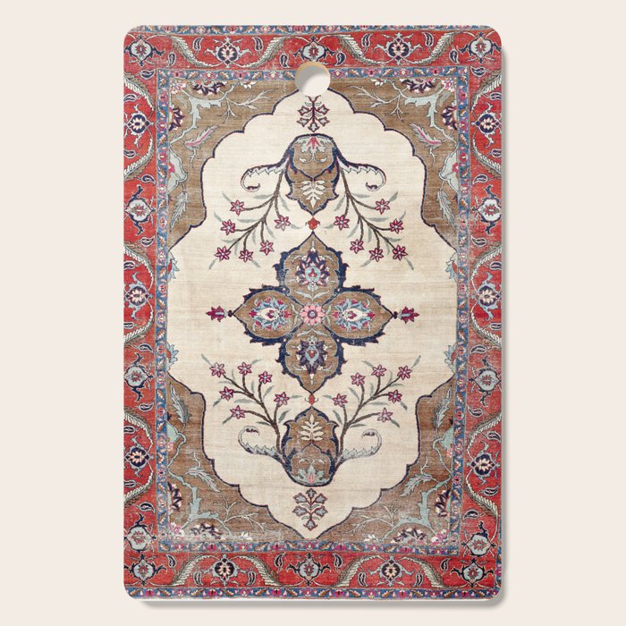 Khoy  Antique Azerbaijan Persian Rug Print Cutting Board Gallery Image 1