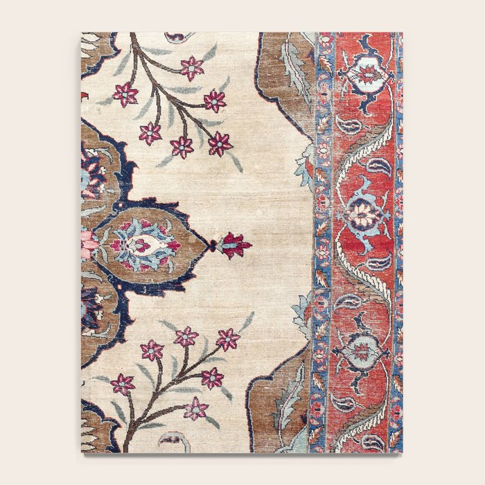 Khoy  Antique Azerbaijan Persian Rug Print Notebook Gallery Image 4