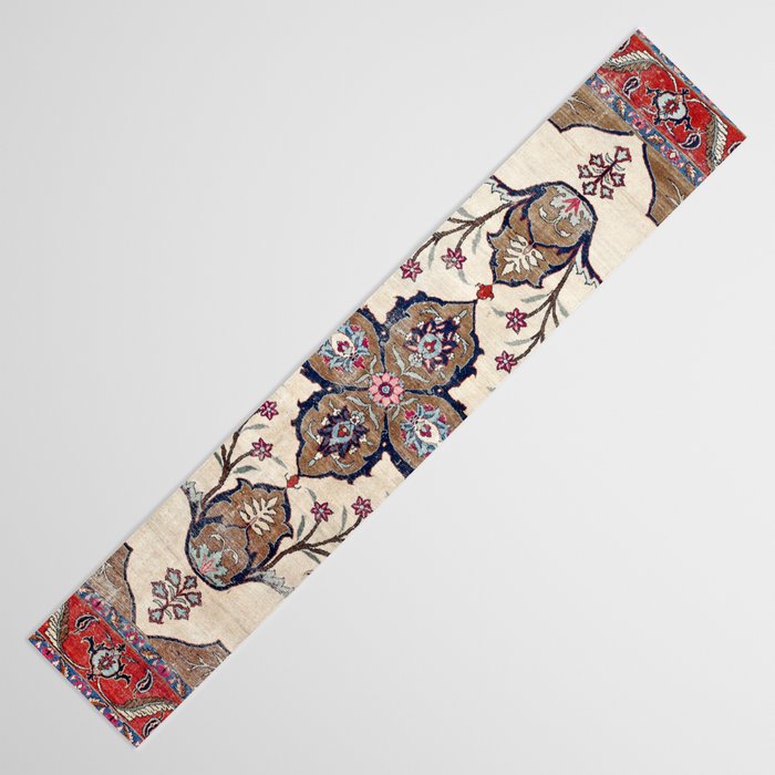 Khoy  Antique Azerbaijan Persian Rug Print Table Runner Gallery Image 3