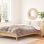 Khoy  Antique Azerbaijan Persian Rug Print Duvet Cover Gallery Image 2