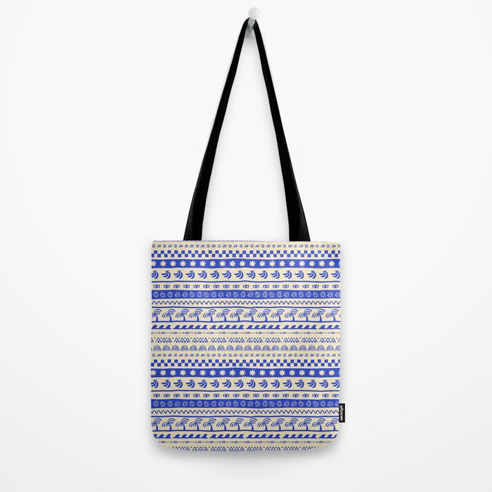 Vintage tropical summer nature art pattern Tote Bag Gallery Image 2