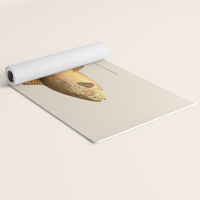 The Rainbow Trout Yoga Mat Gallery Image 2
