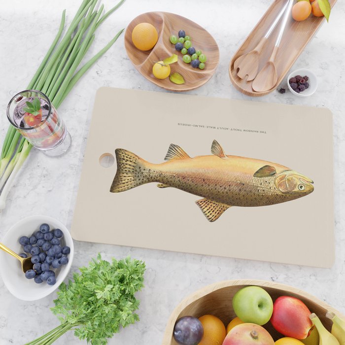 The Rainbow Trout Cutting Board Gallery Image 2