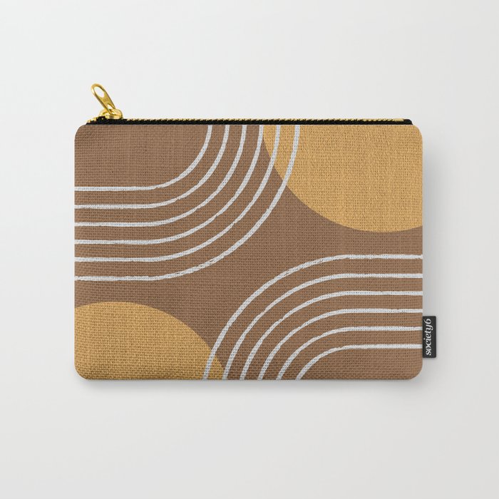 Sun Arch Double - Gold Brown Carry All Pouch Gallery Image 1