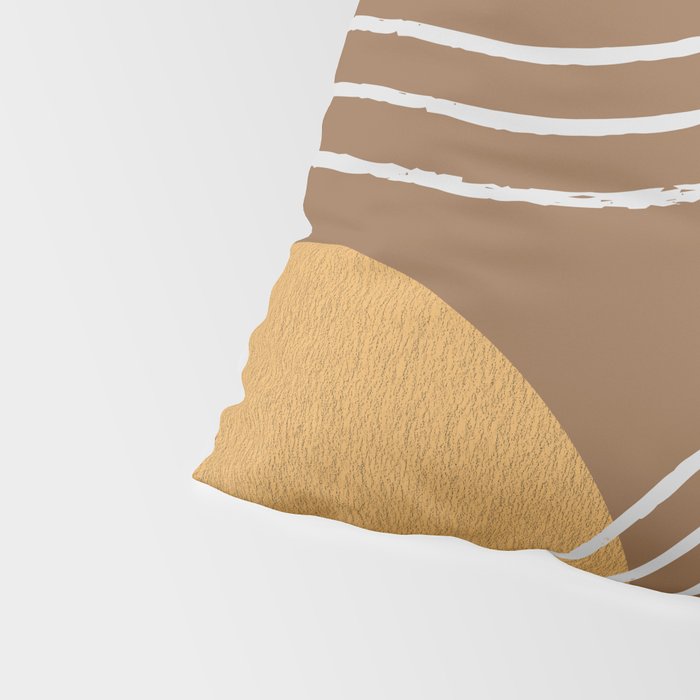 Sun Arch Double - Gold Brown Pillow Sham Gallery Image 4
