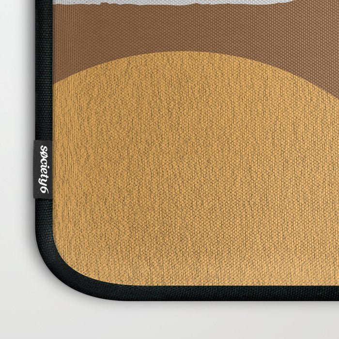 Sun Arch Double - Gold Brown Laptop Sleeve Gallery Image 3