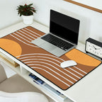 Sun Arch Double - Gold Brown Desk Mat Gallery Image 2