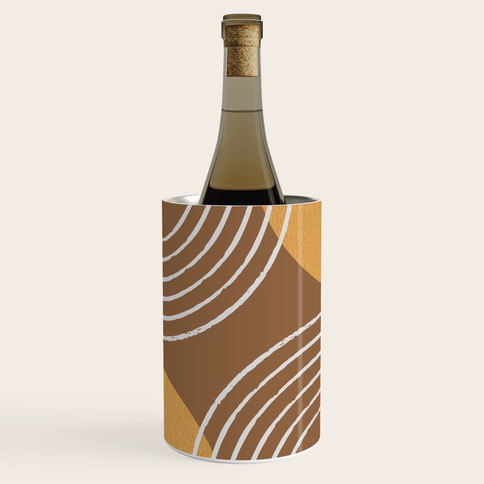 Sun Arch Double - Gold Brown Wine Chiller Gallery Image 1