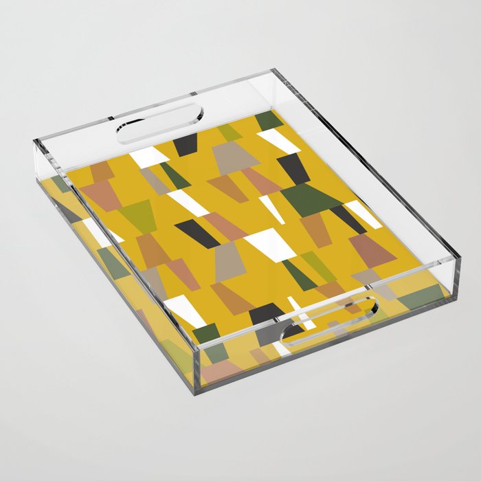 Modern Geometric 46 Acrylic Tray Gallery Image 1
