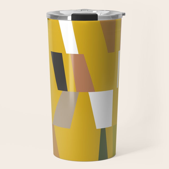 Modern Geometric 46 Travel Mug Gallery Image 1