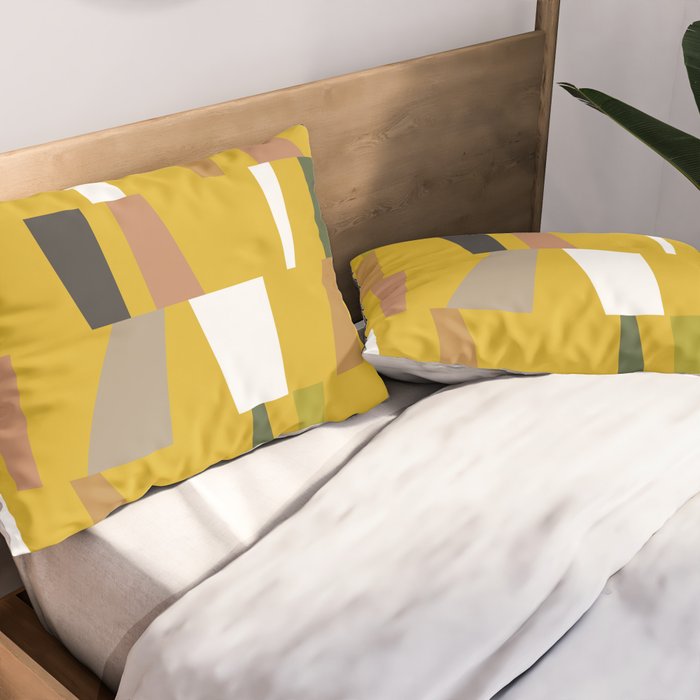 Modern Geometric 46 Pillow Sham Gallery Image 2