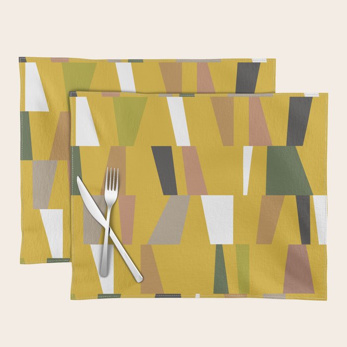 Modern Geometric 46 Placemat Gallery Image 1