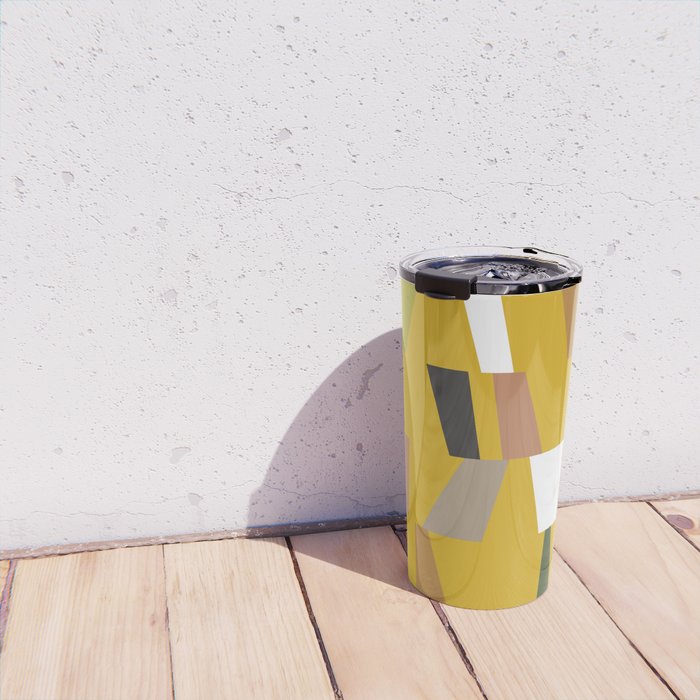 Modern Geometric 46 Travel Mug Gallery Image 4